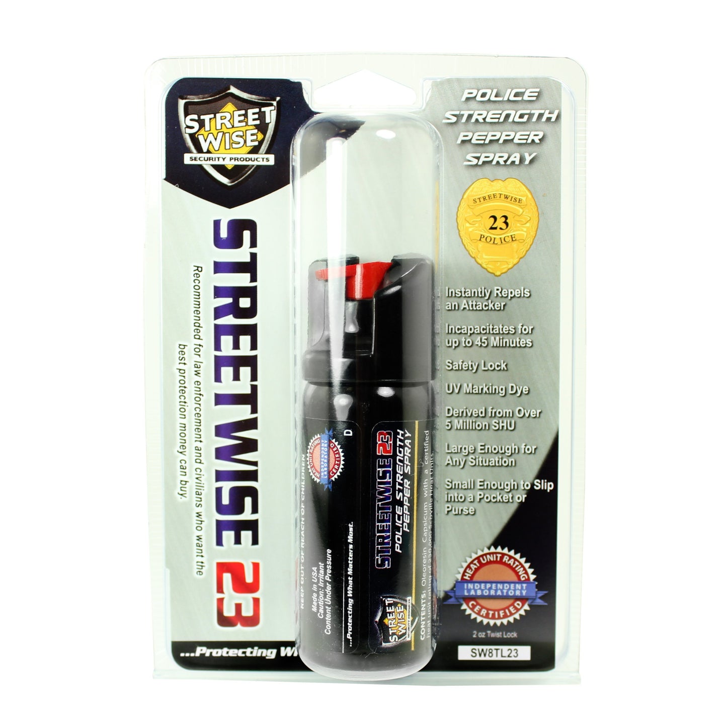 Streetwise 23 Pepper Spray Twist Lock